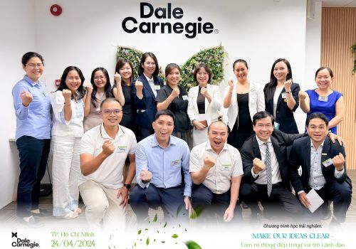 Chương trình học trải nghiệm “Make Our Ideas Clear - Làm rõ Thông điệp trong Vai trò Lãnh đạo”