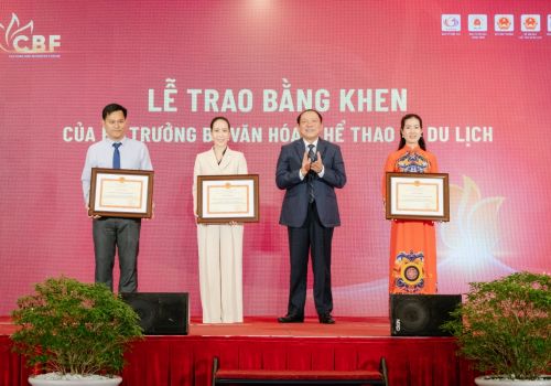 Dale Carnegie Việt Nam vinh dự nhận bằng khen của Bộ Văn hóa, Thể thao và Du lịch về Văn hóa Doanh nghiệp
